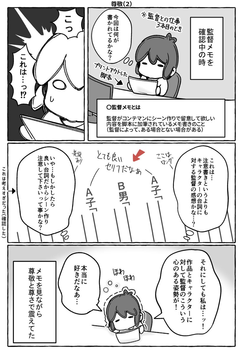 尊敬(2)(3)・他。

※作品に関する情報・変な事は書いてません。 