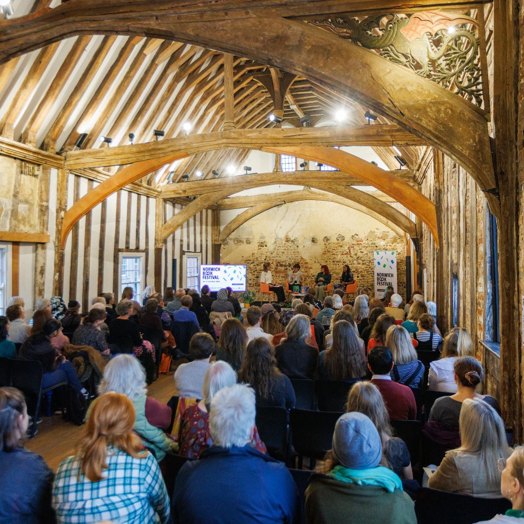 National Centre for Writing (@writerscentre) on Twitter photo Norwich Book Festival was three weeks ago and we still haven't stopped thinking about it!
A huge congratulations to the team at <a href="/BookFestNorwich/">Norwich Book Festival</a> <a href="/TheForumNorwich/">The Forum Norwich</a>, and a massive thank you to everybody who came along to celebrate words, books, and stories with us.
📸 Luke Witcomb Norwich Book Festival was three weeks ago and we still haven't stopped thinking about it!
A huge congratulations to the team at <a href="/BookFestNorwich/">Norwich Book Festival</a> <a href="/TheForumNorwich/">The Forum Norwich</a>, and a massive thank you to everybody who came along to celebrate words, books, and stories with us.
📸 Luke Witcomb