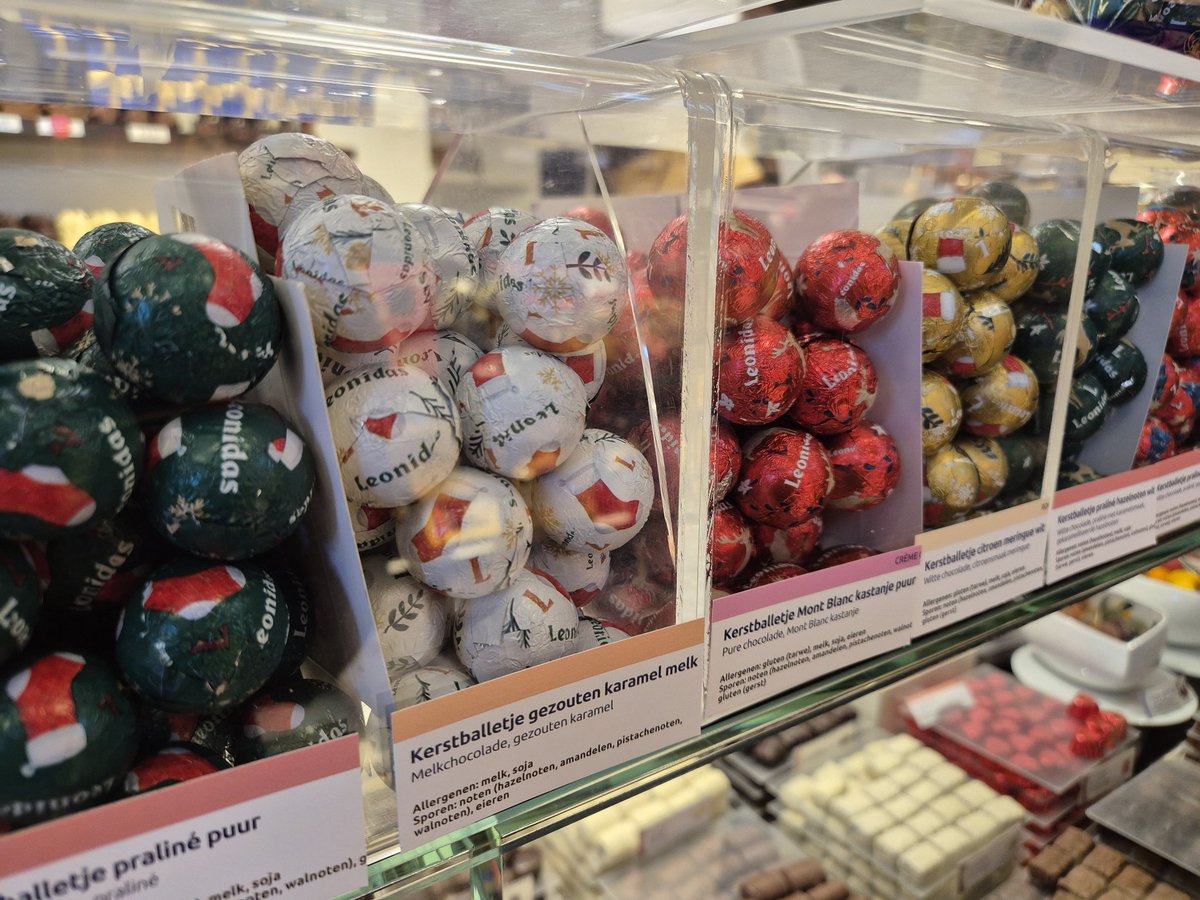 Day 3, stop 1: Leonidas chocolate shop #HopkinsSmithTours #Belgium2024 #HalsburyTravel