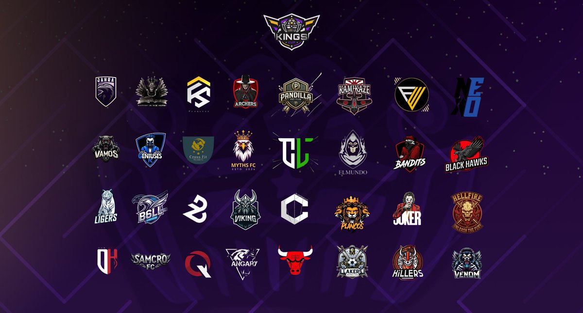 الانديه المشاركه بكأس الملوك💜💛🏆
بنسختها الـ21🏆
-
#proclubs #FC25