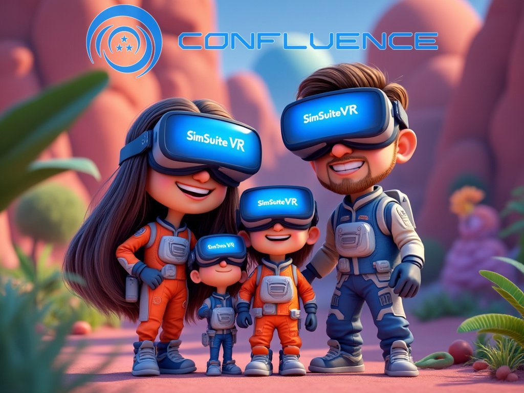 sixyo's tweet image. Great news! Get your VR headsets ready or just get one! Prepare for Holiday season and steal the show with some really cool presents!! 
This is going to be huge!

#Confluence #SimSuiteVR #VR #Oculus #VRGaming #VirtualReality #IYKYK