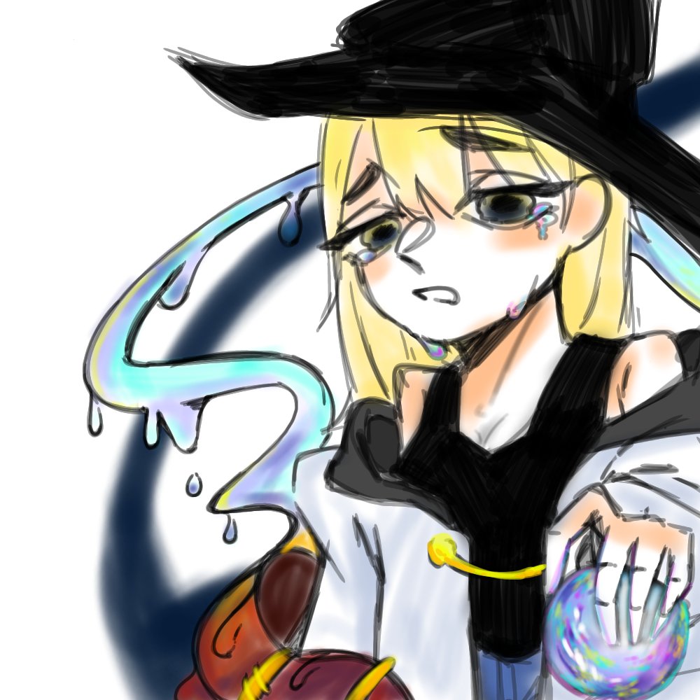 泣き虫魔法使い(水タイプ)
#絵描きさんと繋がりたい　#オリキャラ