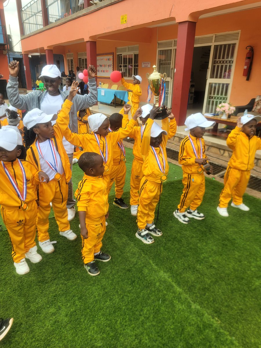 Something about the colour yellow...it's for winners.