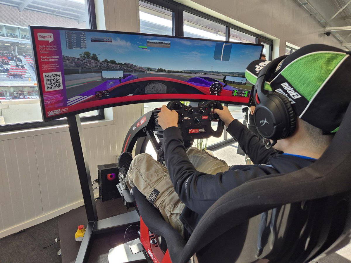 Bon dia des de l’Hospitality de <a href="/Circuitcat_cat/">Circuit de Barcelona-Catalunya</a>! #SolidarityGP
