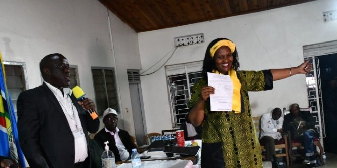 Congratulations Hon.Akifeza Grace Ngabirano (Independent) for the landslide Victory of 50,469 Votes defeating decisively Hon.Rose Kabagyeni of the ruling Party Movement flag bearer who got  44,982 Votes in the Kisoro District by-elections on 14.11.2024.