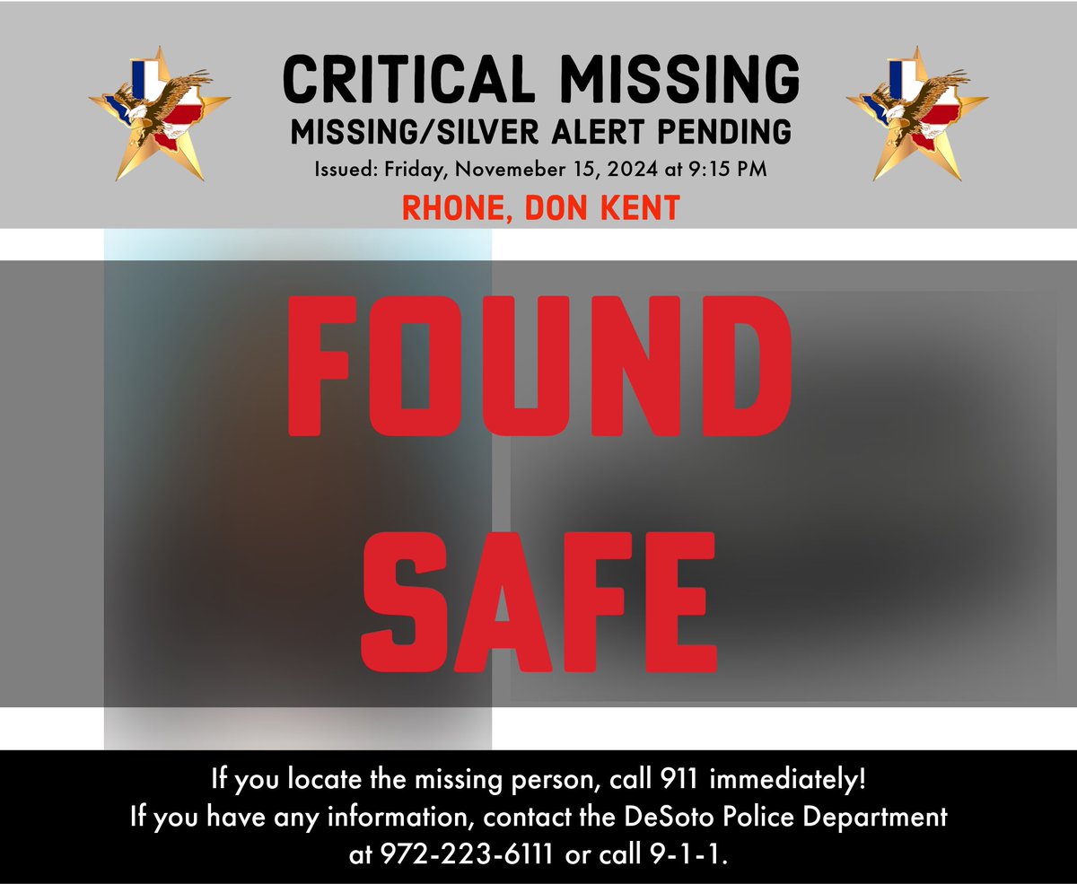 DeSoto Police Department tweet media