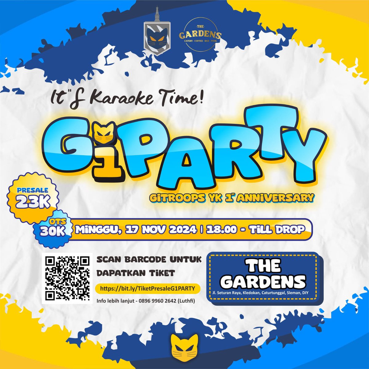 TemanMutheYk's tweet photo. Gas kita nyanyi,chant,seru seruan bareng guyss!!!! tiket otsnya juga murah banget woii yakali ga di gass🤩🤤🔥 https://t.co/67gFRA2xBc