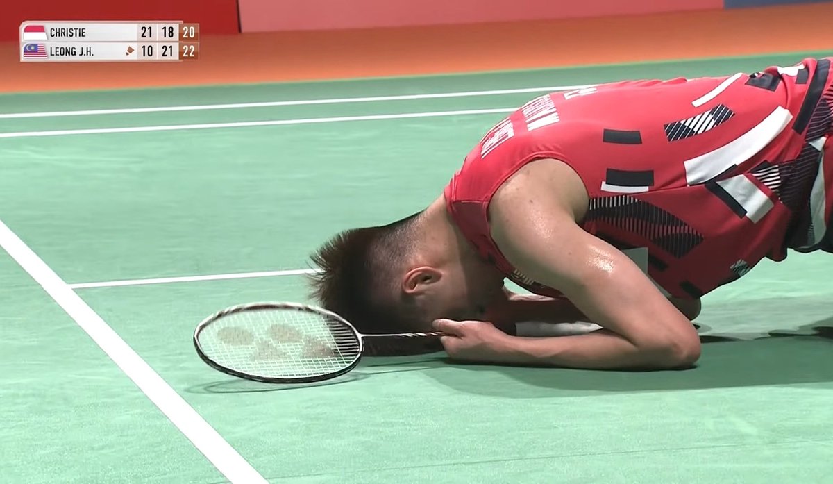 theone_xyz's tweet photo. HOW ON EARTH LEONG JUN HAO DID THAT🔥

Physically exhausted. Down from 10-17 to win 22-20.. Crazy!!!

#KumamotoMasters2024 https://t.co/8OFtImaSSs