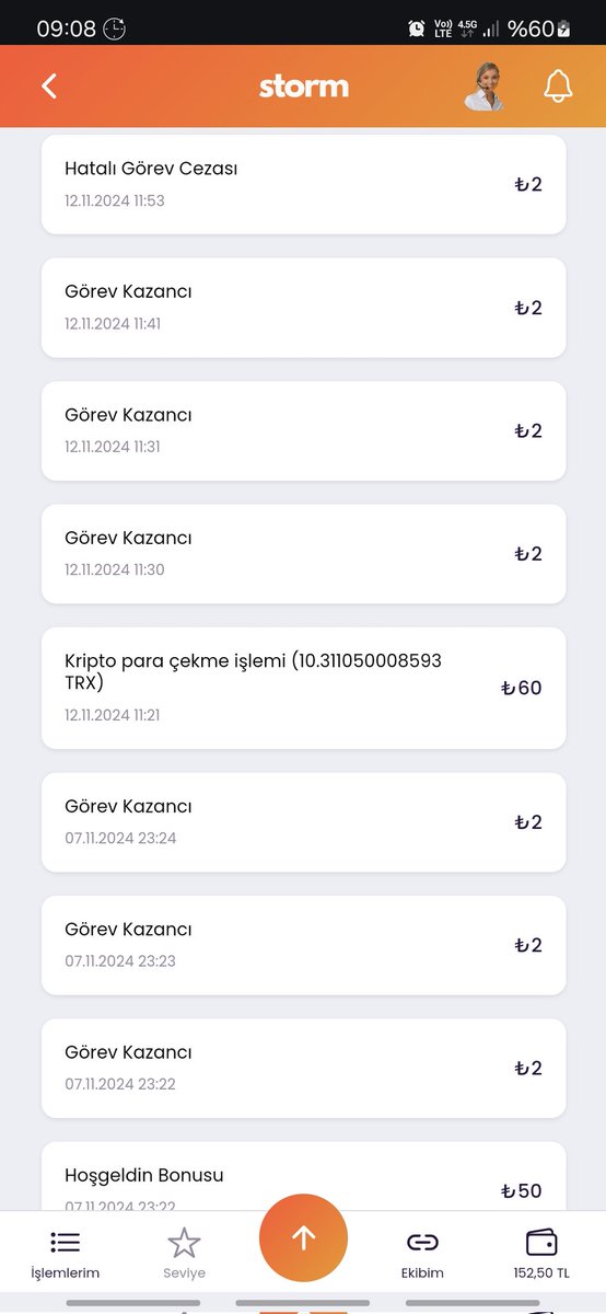 Kripto_sec's tweet photo. Gerçekten ödemesini yapan bir program. #Tron (#TRX) olarak #kripto #para olarak çekim yapıyorsunuz. İlk çekim işlemimi aşağıda görebilirsiniz.

Bağlantıyı kullanarak kayıt olabilir ve görev yaparak para kazanmaya başlayabilirsin. https://t.co/9bpM0qpy9K https://t.co/aGJRPiqNSo