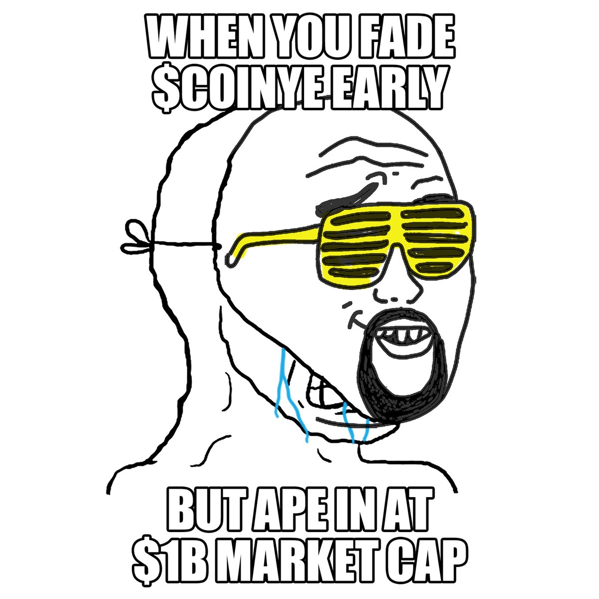 based_blesst's tweet photo. @cryptomanran YO thanks for the recs!

$COINYE has been up over 100% all day🙏🏾 https://t.co/hLRKVaGzbY