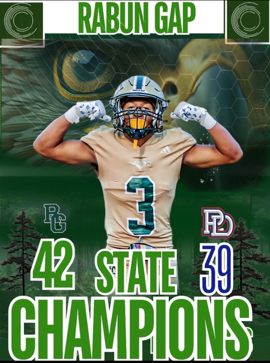 STATE CHAMPS BABY💍🙌!! HISTORY HAS BEEN MADE🦅💯. These kids deserve this so much, and it's an honor to coach them!