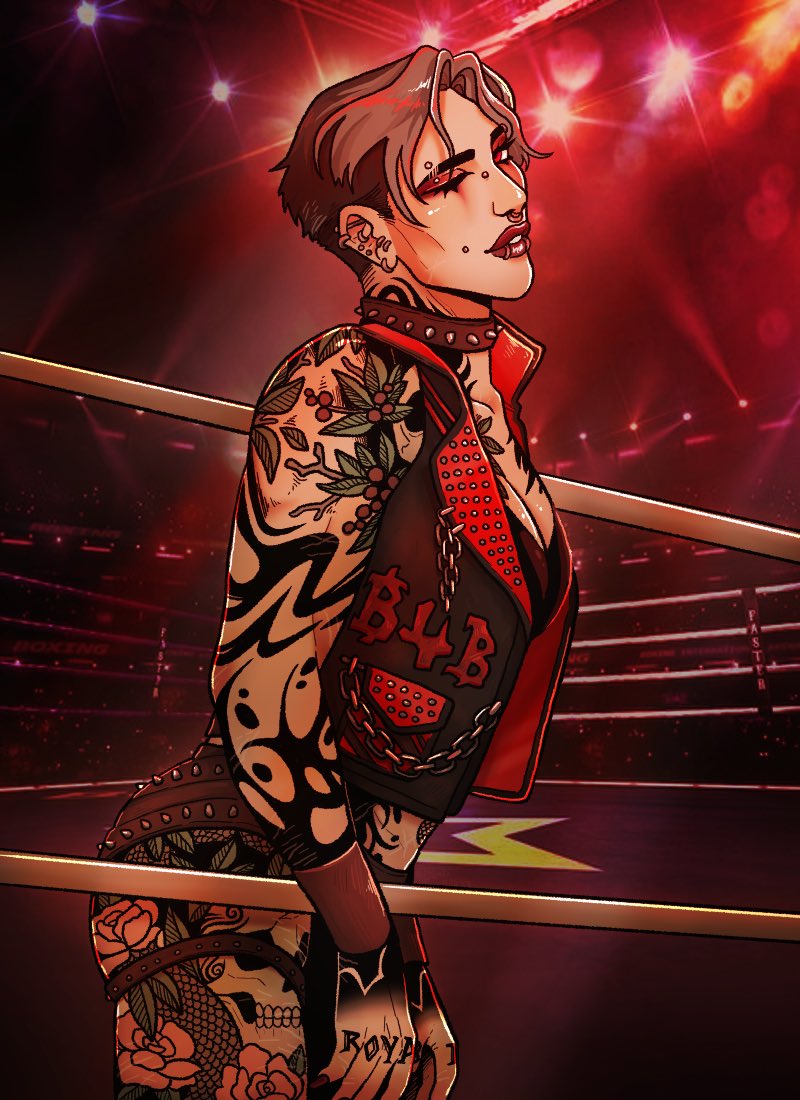 _TaiTree_'s tweet photo. Felt like this needed to grace the feed…
Raakel in the Ring!

Character belongs to @buriedmilo I just have drawing rights
#oc #ocart #digitalartists #wrestling #RheaRipley inspired

Enjoy ;) https://t.co/KqKKLbgH4p