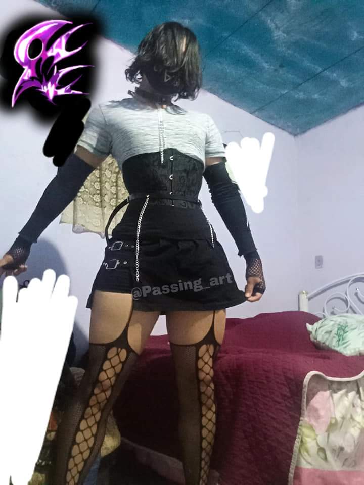 NekrossFem's tweet photo. A ese rato me dio un pensamiento bien filosofal y me alegra puesto que he retomado las ganas de seguir nwn 
Asi que aun tienen roxie para musho musho mas 
Por cierto que opinan ?
A que me queda bien regresar a mis primeros atuendos jeje
#femboys #femboymx https://t.co/VRCGVDwkI6