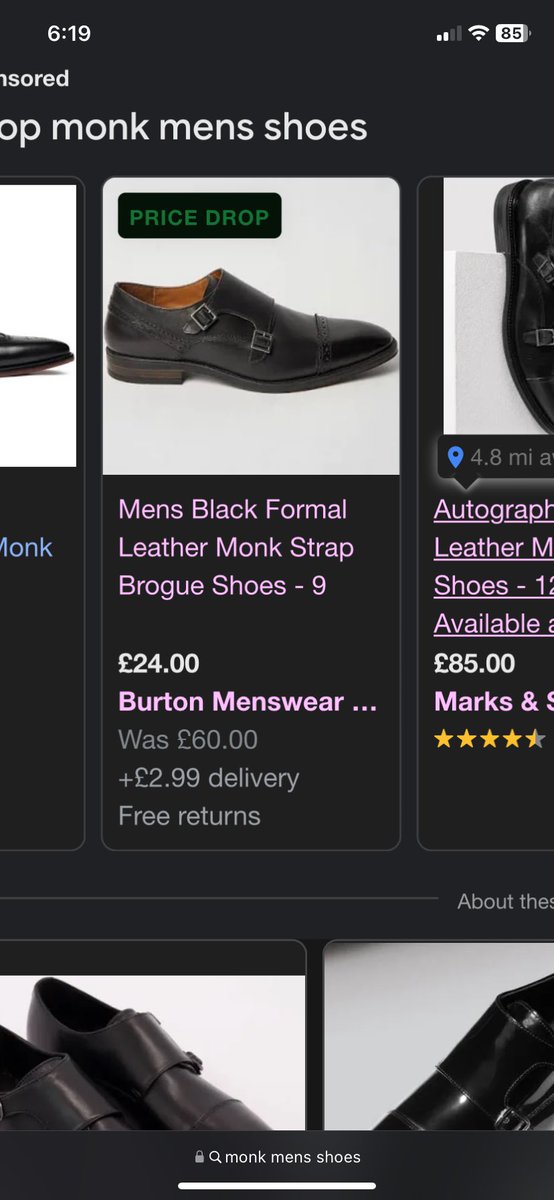 chris_twin2's tweet photo. @Burton_Menswear  They state £24.99 when you click on them they go upto £42, Why is this? https://t.co/qHTsPP5AsB