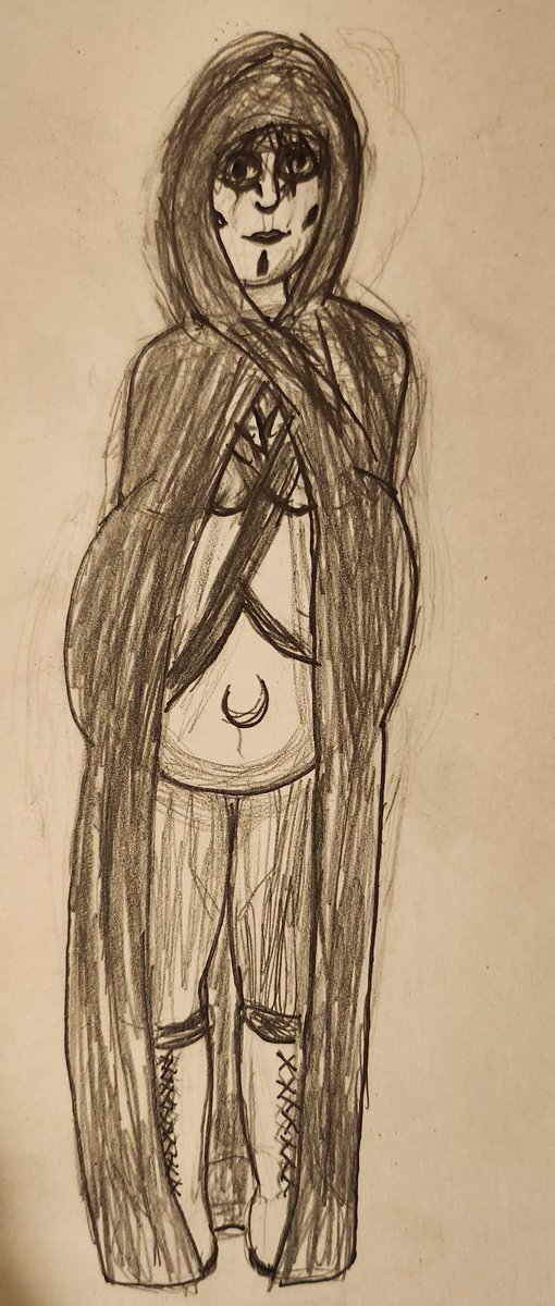 JtNG23's tweet photo. Nadia Grell Small Sketch #nadiagrell #sketch #pregnant https://t.co/rsMiWel6Eg