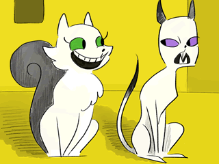 FirstOfSword's tweet photo. @Miso_Souperstar ANY OF THE CATS FROM "HOME" PLEASE, BUT **ESPECIALLY** JOZLYN!!!!! PLEASEEEEE, SHE'S SO PRETTY https://t.co/bpSfKkh7s6