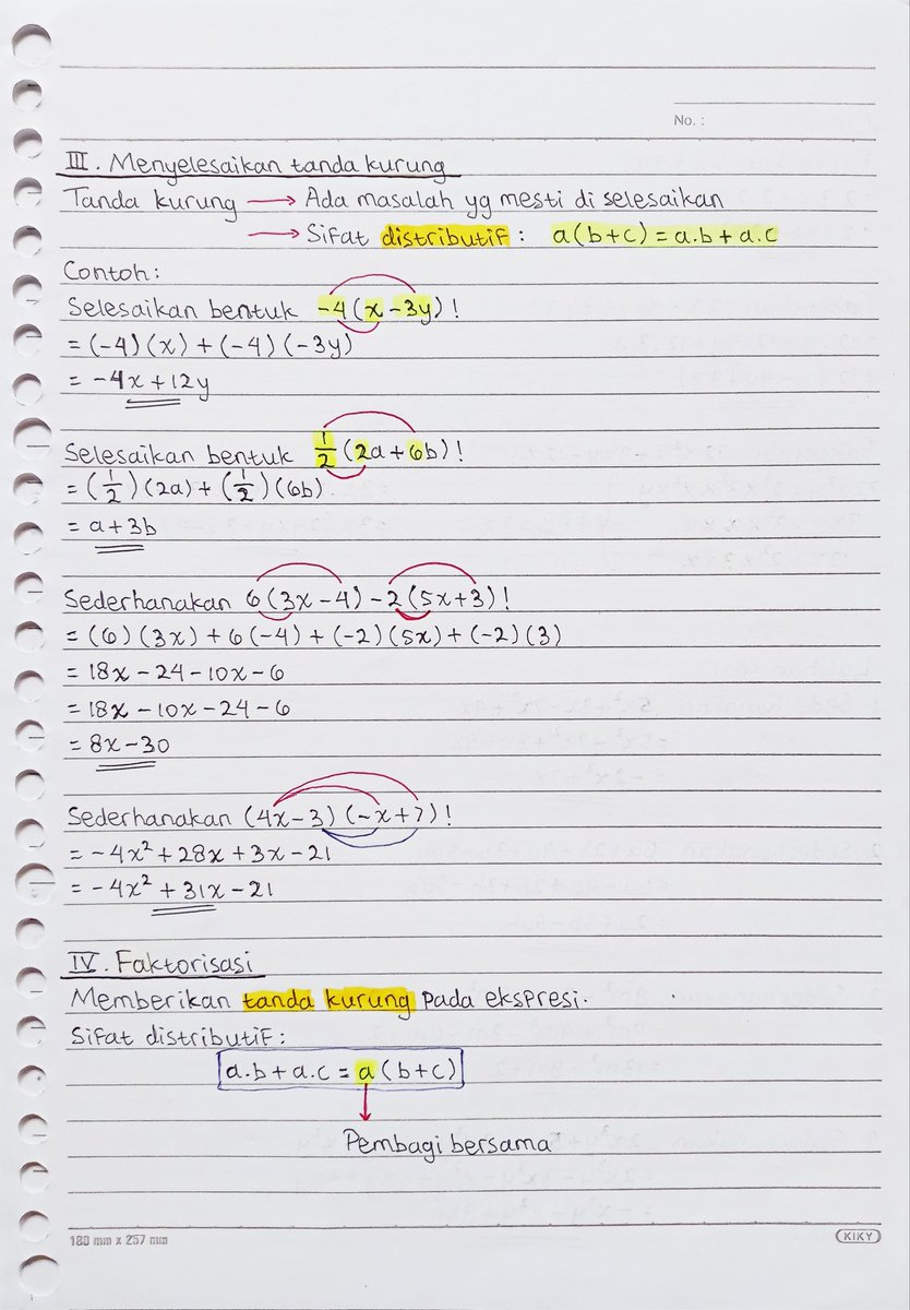 justiciaaaa4's tweet image. 📝 CATATAN MATEMATIKA DASAR 
✨ ALJABAR 

•Materi dasar PK dan PM 
sc: Alternatifa Project 

#AMBISVERSE #studytwt #matdas
#janganmalubelajardaridasar #snbt2025