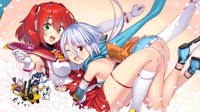 超昂大戦4周年おめでとうございます!4.5周年もすぐに来るわよっ#超昂大戦 