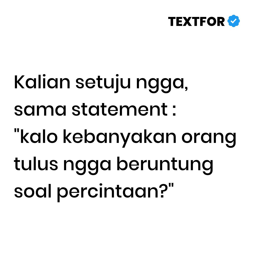 textfor_'s tweet image. 
