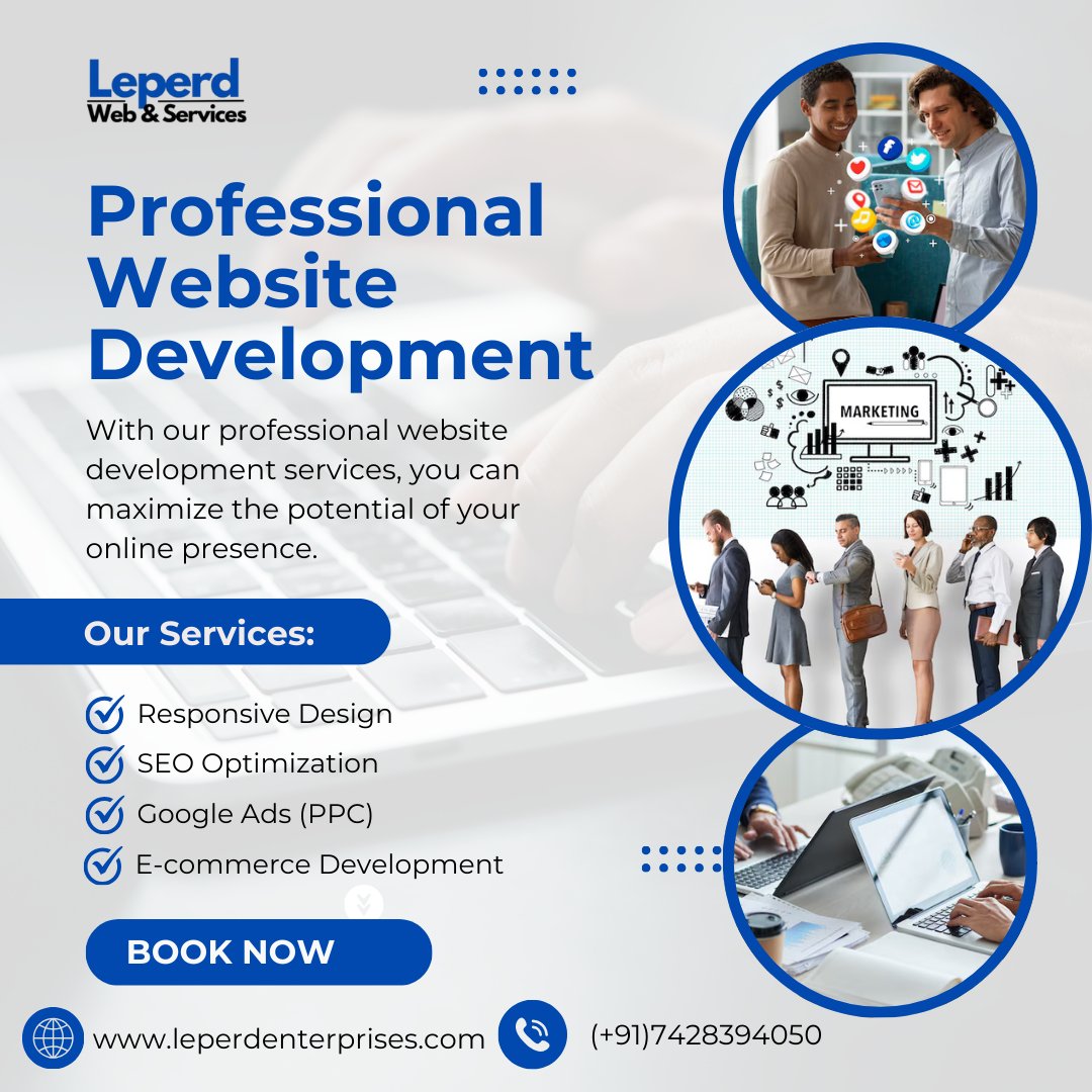 LeperdS59241's tweet image. ChatGPT🌐 Professional Website Development That Elevates Your Business! 💻✨ 🚀👉 Visit us: leperdenterprises.com
📩 Let’s connect to bring your vision to life!#ProfessionalWebsiteDevelopment #WebDesignExperts #LeopardWebService #CustomWebSolutions #InnovativeDesign