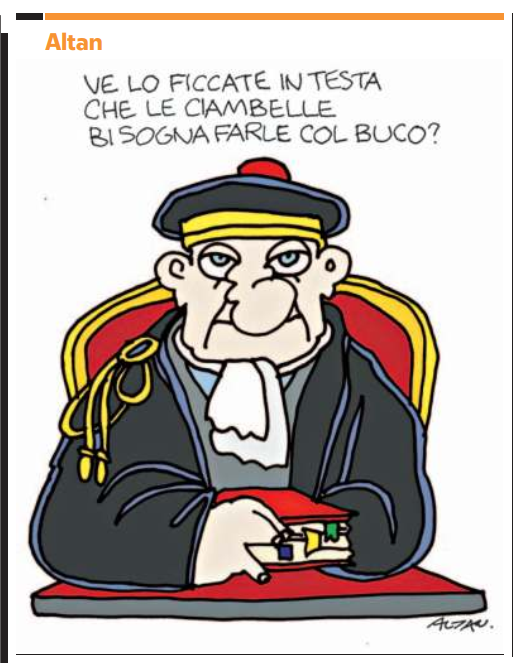 Basta definire con convinzione buco la parte centrale e il populismo è servito, la gente abbocca.
(Da La Repubblica)