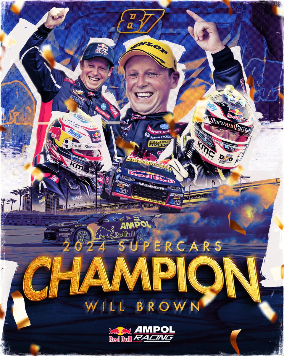 W1LL BROWN IS YOUR 2024 CHAMPION! 👏🏆
#RedBullAmpol