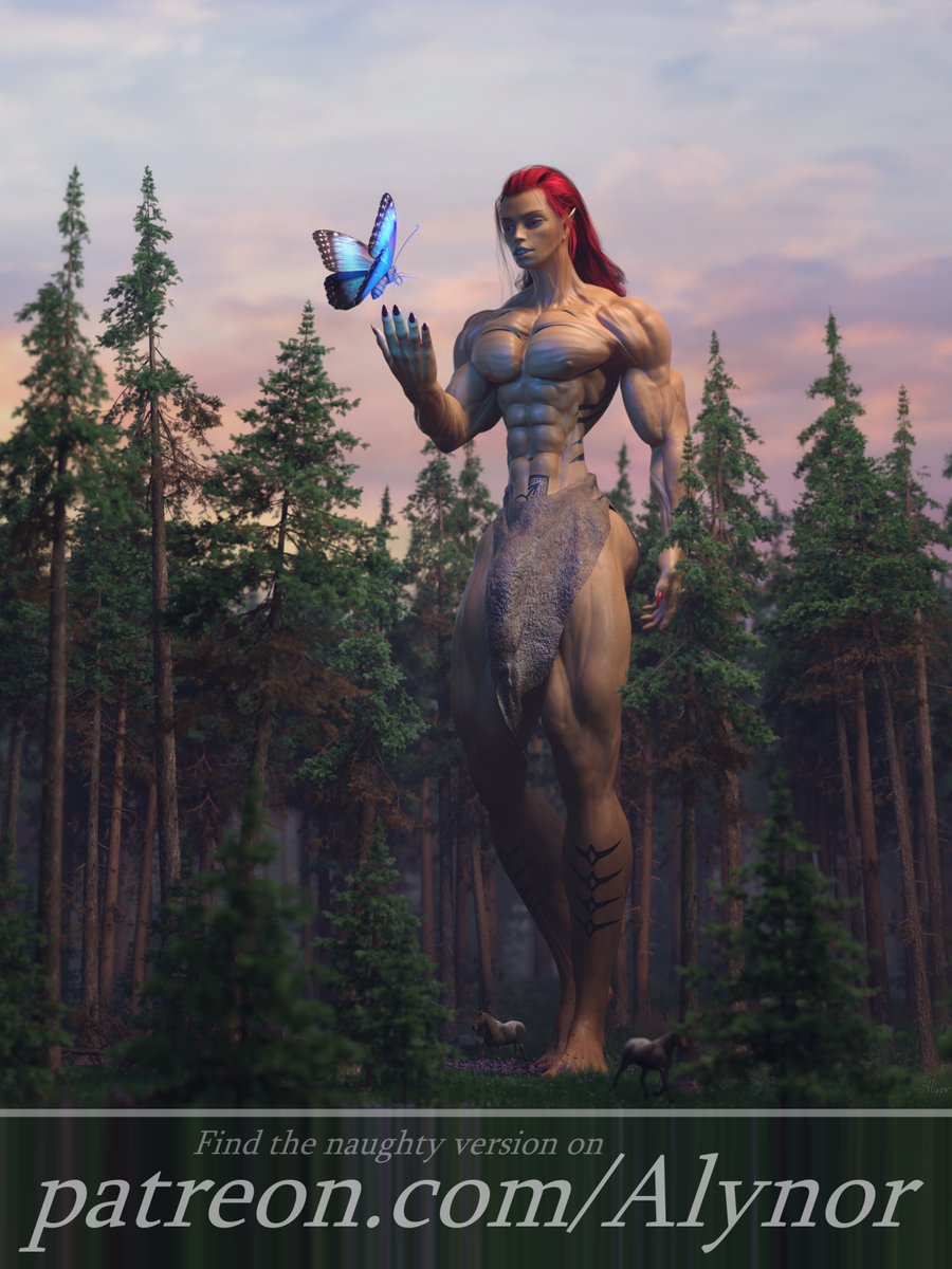 Alynor_GT's tweet photo. Aranion without clothes is where that butterfly came from 💙 https://t.co/iHvyQvGrZK