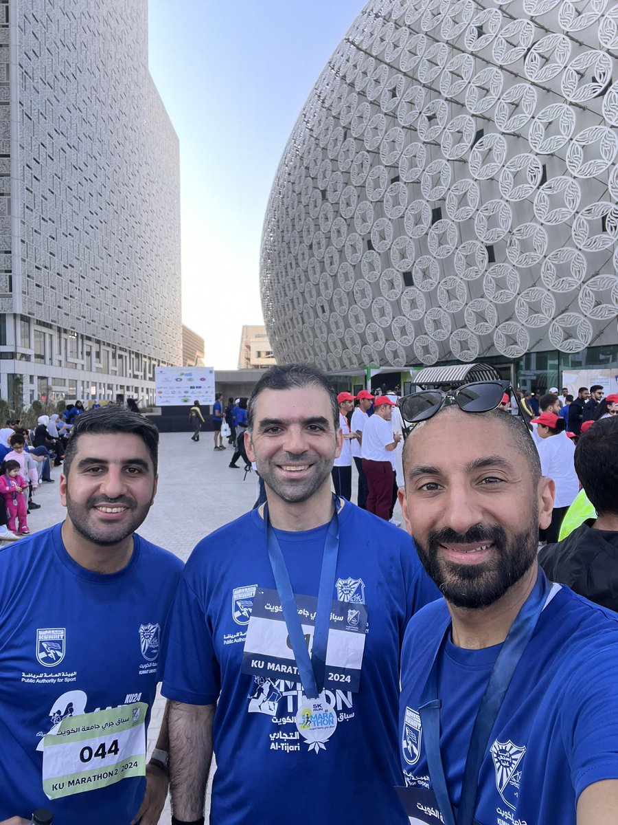 ماراثون جامعة الكويت بنسخته الثانية
قواكم الله على التنظيم
<a href="/K_University/">جامعة الكويت Kuwait University</a> 
<a href="/AliAAlkandari/">د. علي عبدالرحمن الكندري</a> 
<a href="/sherazus/">Hasan Alsherazi</a>