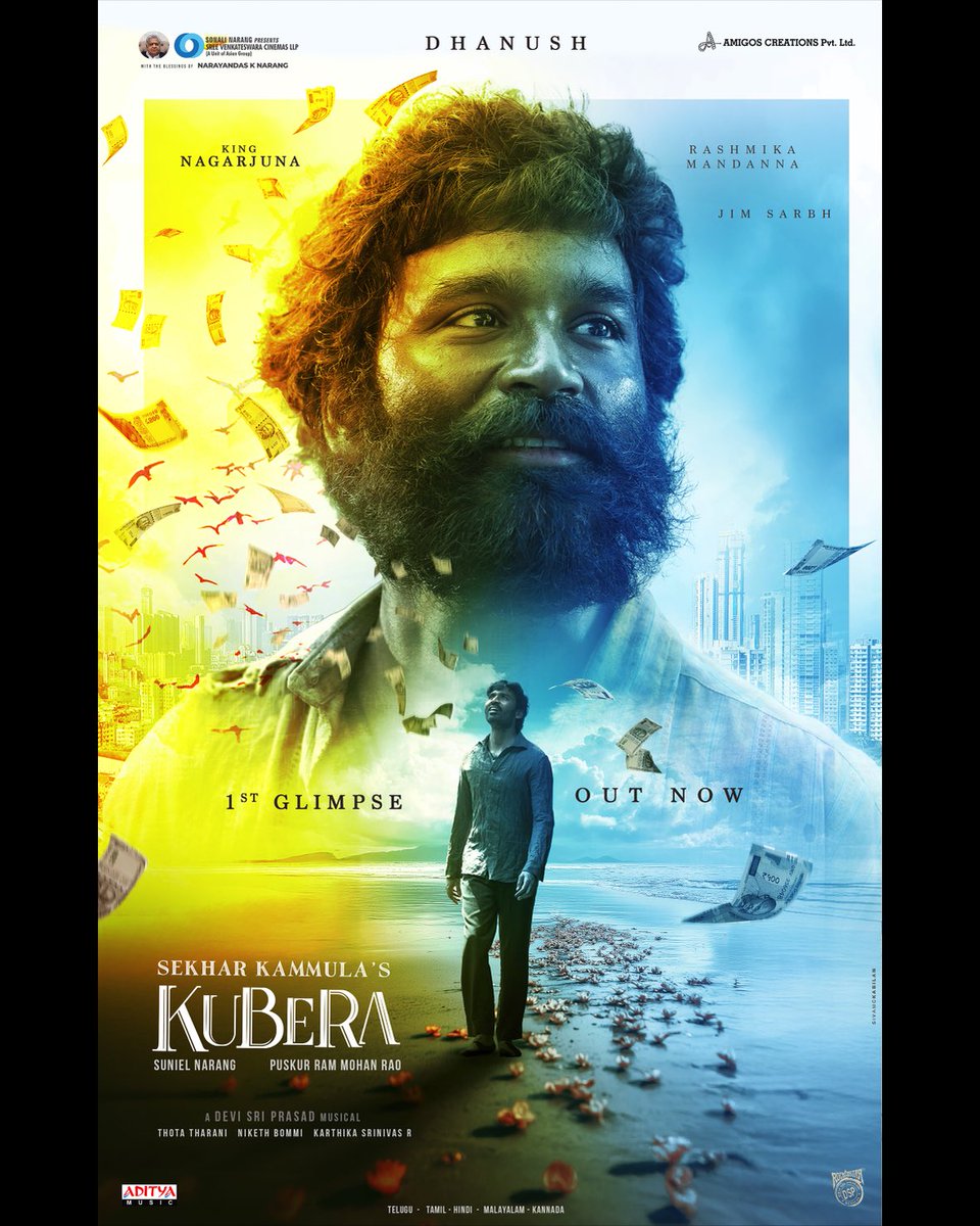 Welcome to the world of kubera 

youtu.be/QJtZkGWq-9A?si… 

#sekharkammulaskubera #dhanush #Nagarjuna #rashmikamandanna #jimsarbh #DalipTahil #SVCLLP #AmigosCreations