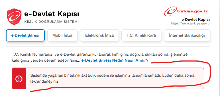 HavadislerBurda's tweet photo. E-Devlete dünden beri giremiyorum.
Çöktü mü? Siz girebiliyor musunuz?
#E_Devlet #edevlet https://t.co/FZQQ0z0k1D