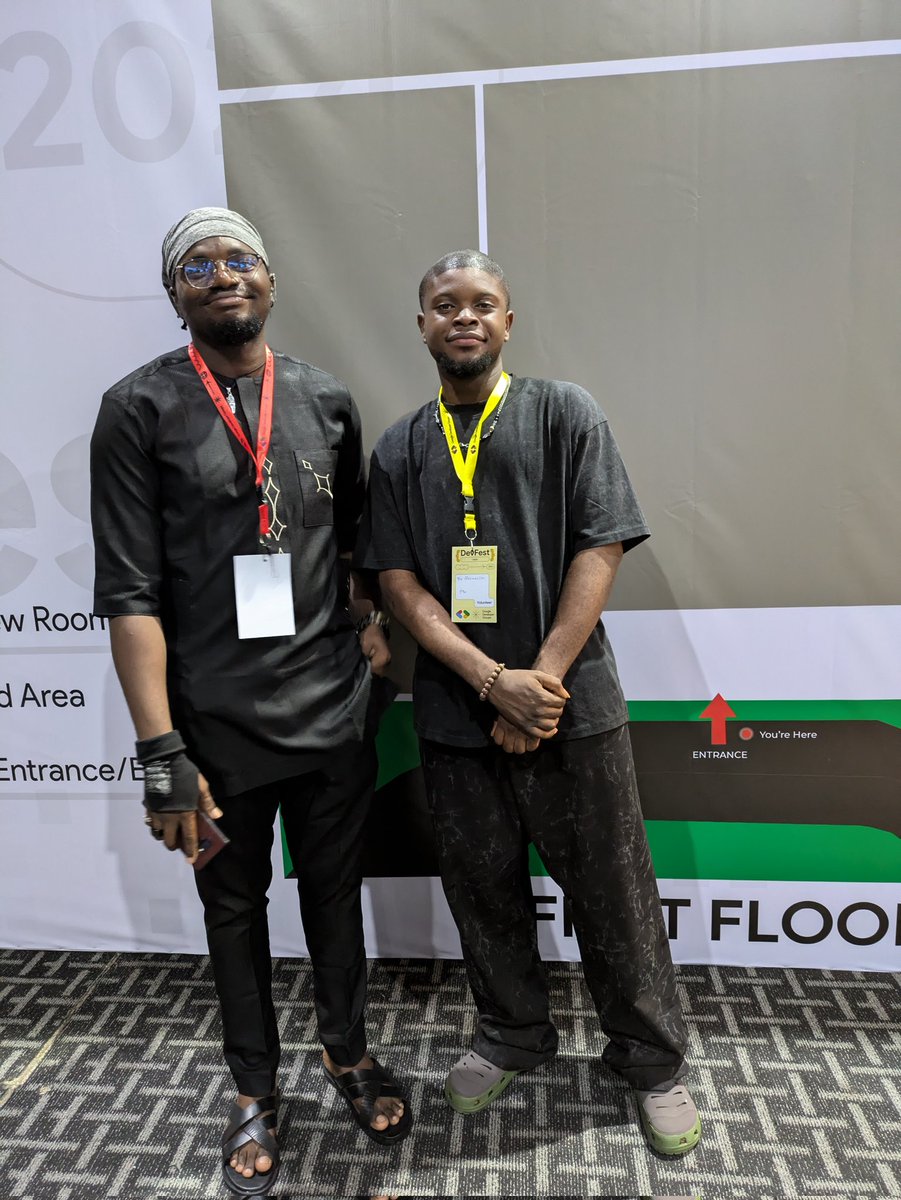 segzy_osm's tweet photo. Experienced day 1 of the #DevFestLagos2024 by @gdglagos with @DijaAbdul, @taiwosharon36, @plantcodesss and @wonexo!!!♥️ https://t.co/0lJiU7Ejho