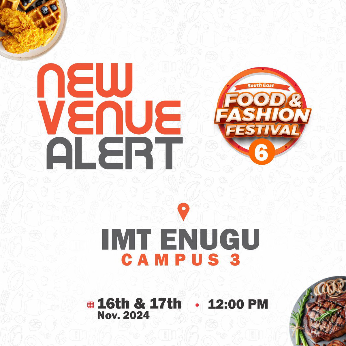 SEFF 6: New Venue Announced at IMT, Campus 3!

In a thrilling update, the South East Food and Fashion Festival event, has found a new home at IMT, Campus 3!

This announcement has sparked excitement among attendees and organizers alike, who are eager to be a part of the event.