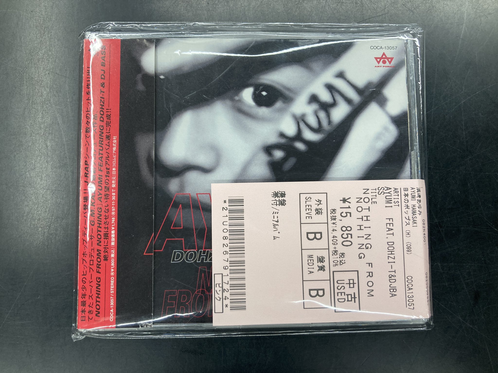 浜崎あゆみ NOTHING FROM NOTHING デビュー前 激レア 日本盤 台湾盤