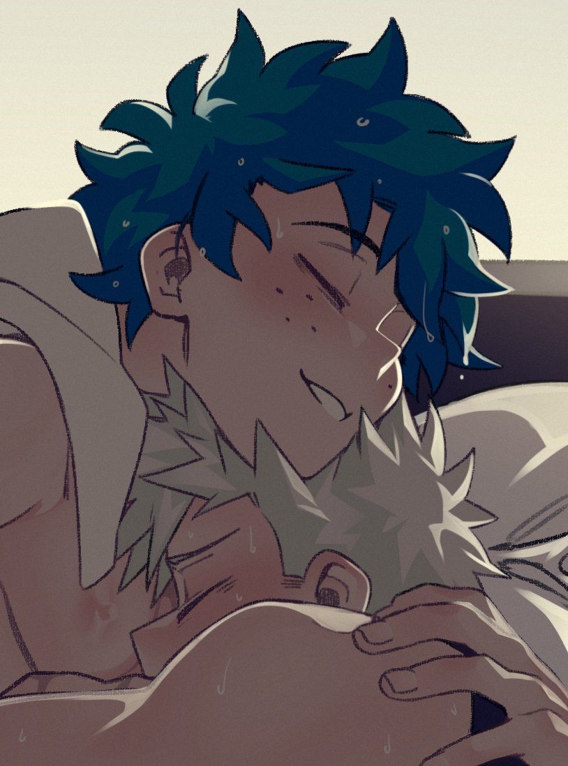 kyosein's tweet photo. Soft aftercaring his precious alpha 🧡💚 https://t.co/pRwPWeAvsW