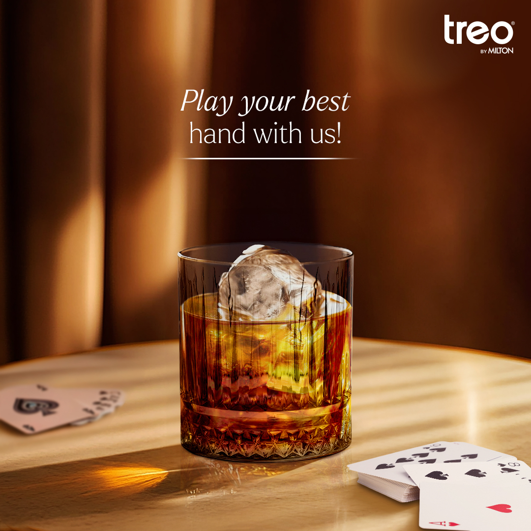 treobymilton's tweet photo. In the game of high stakes, every move matters. With Treo by your side, ace every move.

#TreobyMilton #Treo #Milton #Whisky #GameNight #VertiWhiskyTumbler #GlassTumbler #WhiskyTumbler https://t.co/aq1O1mW49W