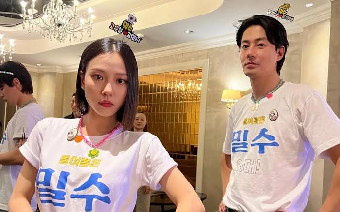 JoInSungPH's tweet image. &quot;Thank you, Minsi&quot;

Go Minsi sends a food truck to #JoInsung and the cast of #Humint

#zoinsung #조인성