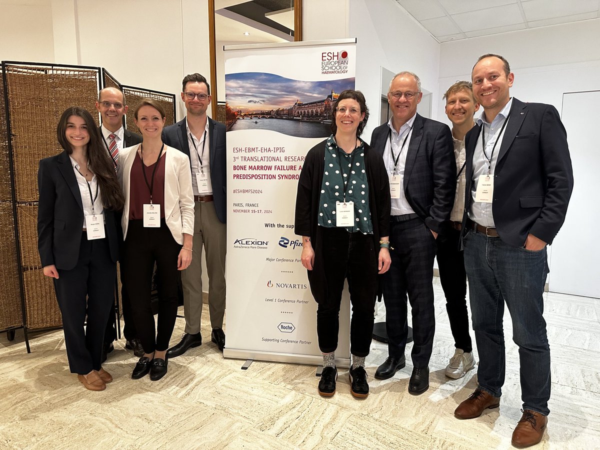 Tim Brümmendorf (@brummendorf) on Twitter photo Strong participation and great scientific contributions from <a href="/UniklinikAachen/">Uniklinik RWTH AC</a> #cioabcd at this years’ #ESHBMFS2024 conference on bone marrow failure and cancer predisposition syndromes. What a dedicated team of great people! 😊🙏👏 <a href="/ESHaematology/">ESH (Haematology)</a> Strong participation and great scientific contributions from <a href="/UniklinikAachen/">Uniklinik RWTH AC</a> #cioabcd at this years’ #ESHBMFS2024 conference on bone marrow failure and cancer predisposition syndromes. What a dedicated team of great people! 😊🙏👏 <a href="/ESHaematology/">ESH (Haematology)</a>