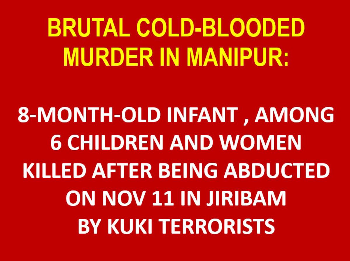 vincymeitei's tweet image. #KukiBabyKillers 
#Justice4MeiteiHostages
Hostages "Brutally Murdered" by #KukiTerrorists