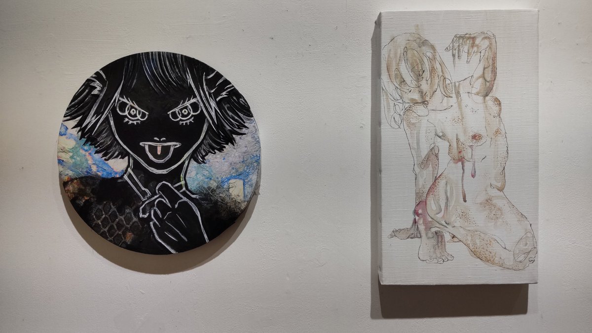 momo__ranger's tweet photo. つづき
#東日本橋 #馬喰横山 #馬喰町
#INTERART7 #GalleryTK2 さま
#◯hiromi さま
#あきた さま
2人展
「素」展
おうかがいしました。 https://t.co/BxDXiQGgT2