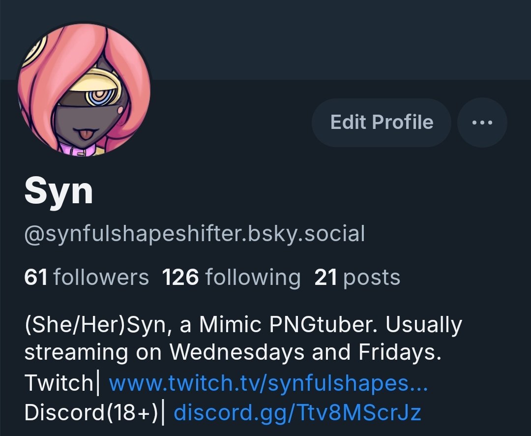 Might private this account eventually, might not
Regardless, go follow my bsky if ya wanna stay up to date on whatever art I get 

Anyway
Late night mimfact
The lil tag n the folded tentacle "ears" might end up as a more constant thing in my design