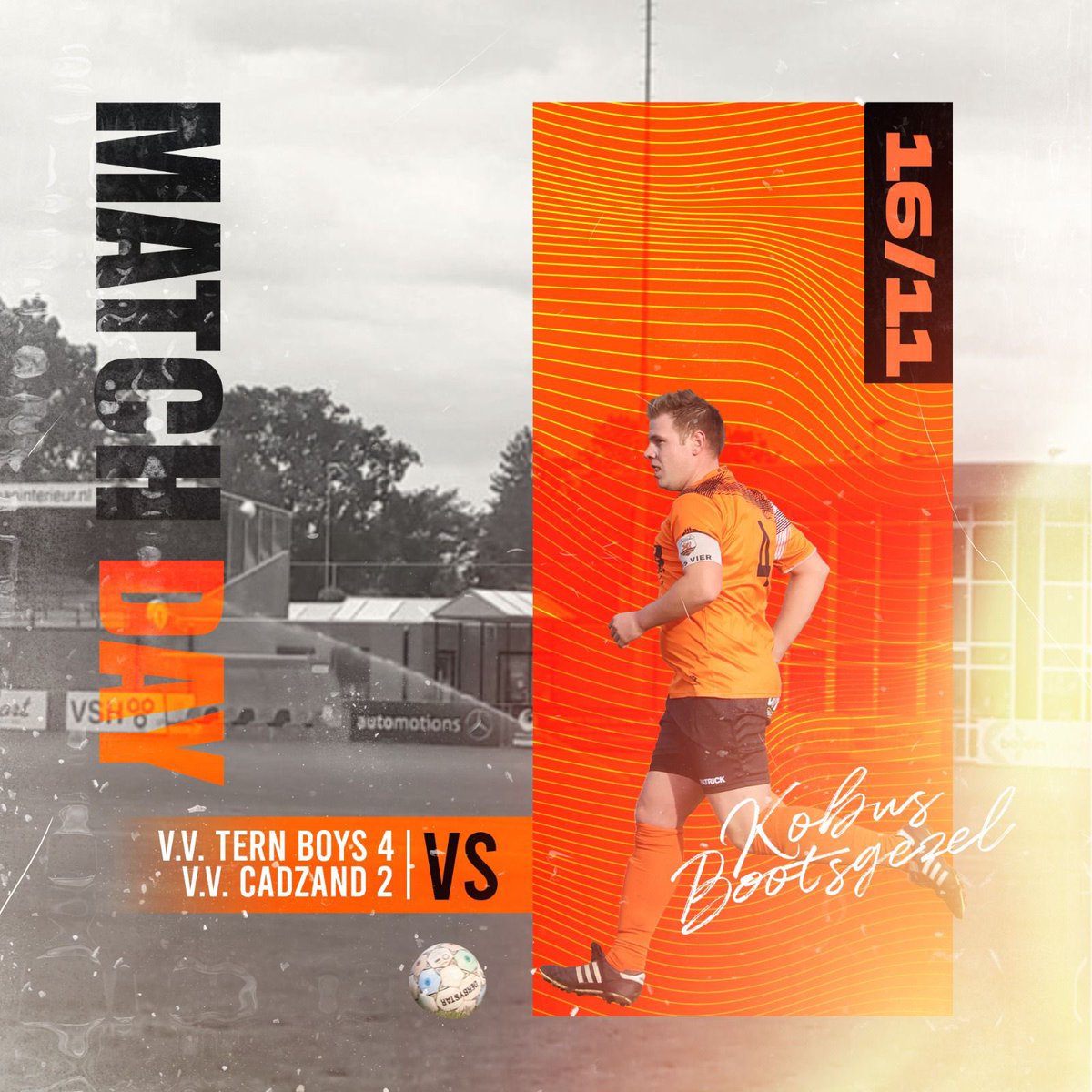 BOYSVIER's tweet photo. MATCHDAY🧡!

🆚 @VVCadzand 2
🏟️ Frederik van Eedenstraat 19, 4532 ET Terneuzen
🏆#vijfdeklasse
⏰ 14:30 
#vijfdeklasse #vvterneuzenseboys #vvcadzand #kelderklasse #terneuzen https://t.co/8M6diPSeHV