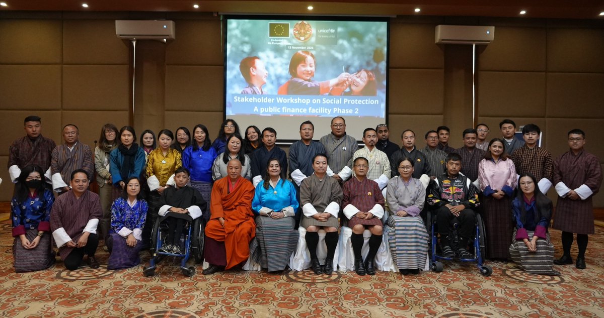 Andrea P James (@ajames_p) on Twitter photo Bhutan’s social protection system will be inclusive and shock-responsive.
The RGoB and UNICEF with EU’s funding support are working towards establishing this system by 2029.
<a href="/EU_in_India/">EU in India</a> Bhutan’s social protection system will be inclusive and shock-responsive.
The RGoB and UNICEF with EU’s funding support are working towards establishing this system by 2029.
<a href="/EU_in_India/">EU in India</a>