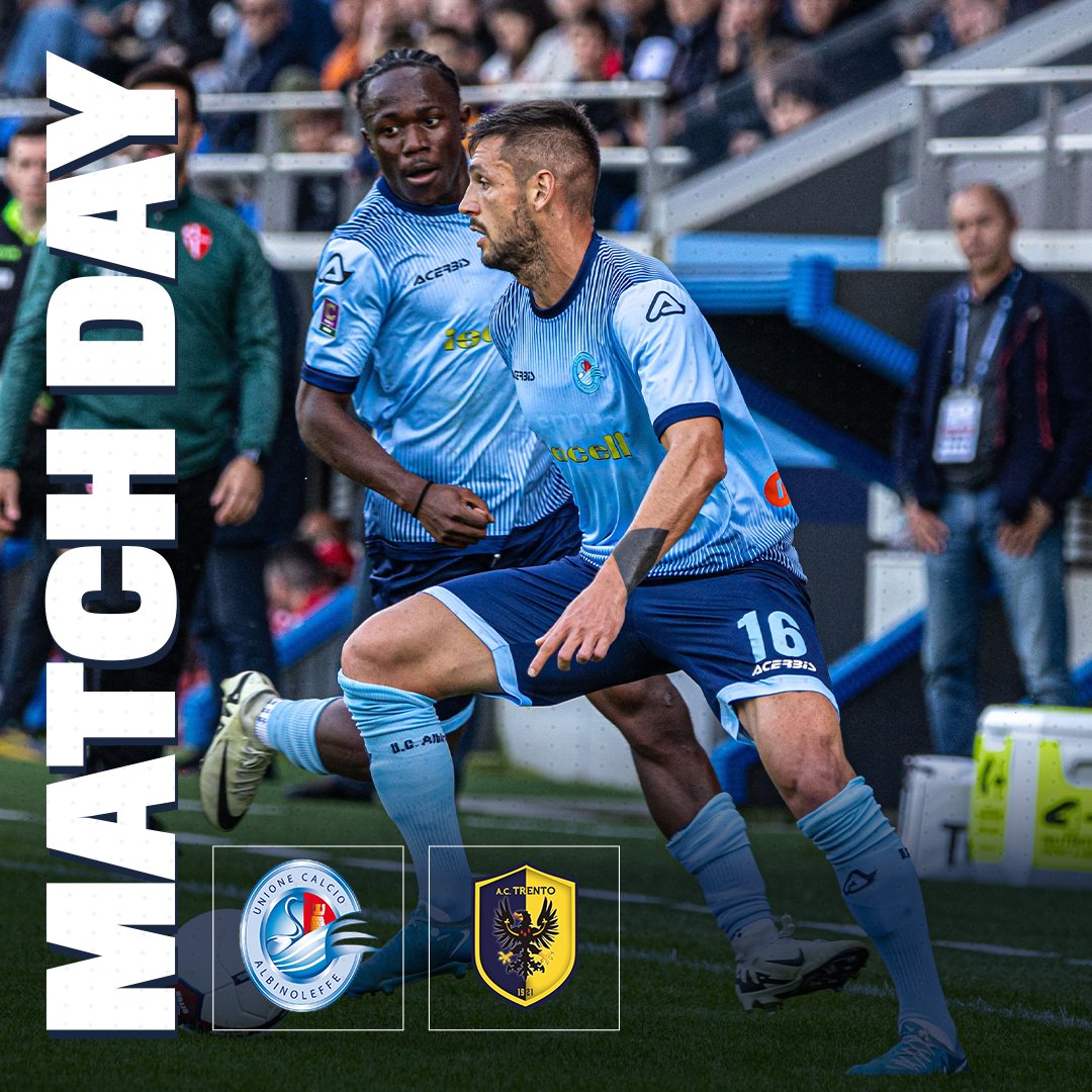 UCAlbinoLeffe's tweet photo. Oggi giocano i blucelesti! 💙
⚽ Lega Pro NOW | Giornata 15
#aL ⚔️ @AcTrento
🏟 AlbinoLeffe Stadium | Zanica (BG)
⏰ 15.00
📺 Sky Sport | NOW | SkyGo
✍️ https://t.co/PRbFv4zbKa
#SerieCNOW #ALBTRE #ForzaScècc #ForzaaL 💪 https://t.co/KtmdhxxNVG