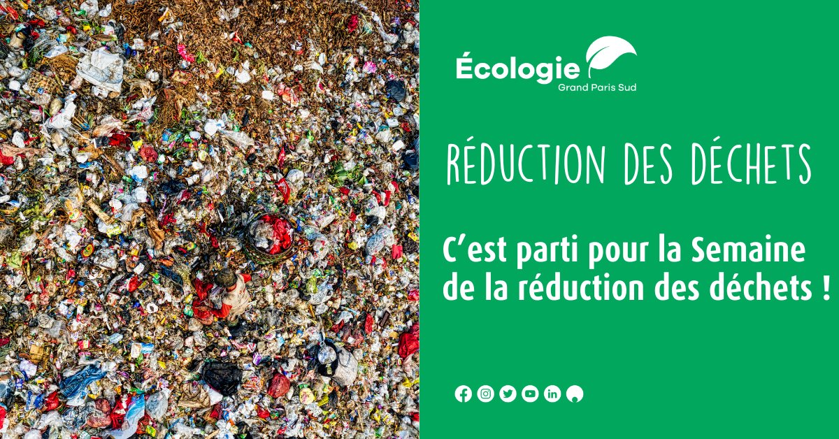♻️ C’est parti pour la Semaine de la réduction des déchets !
Et si on profitait de cette semaine pour adopter des gestes simples et efficaces pour réduire notre impact ? 💪 Voici quelques actions à essayer : 👇
