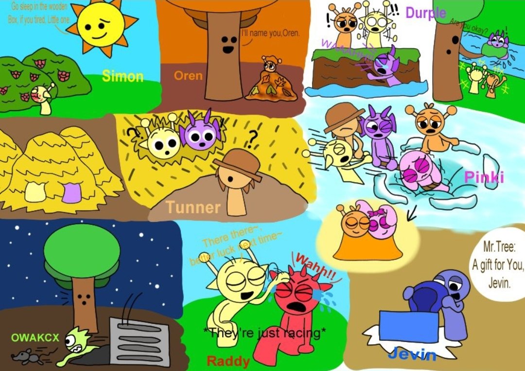 Fun Bot Sprunklings Deviantart #sprunki #sprunkiincredibox #Sprunkifanart Finally! Sprunklings Origins ...