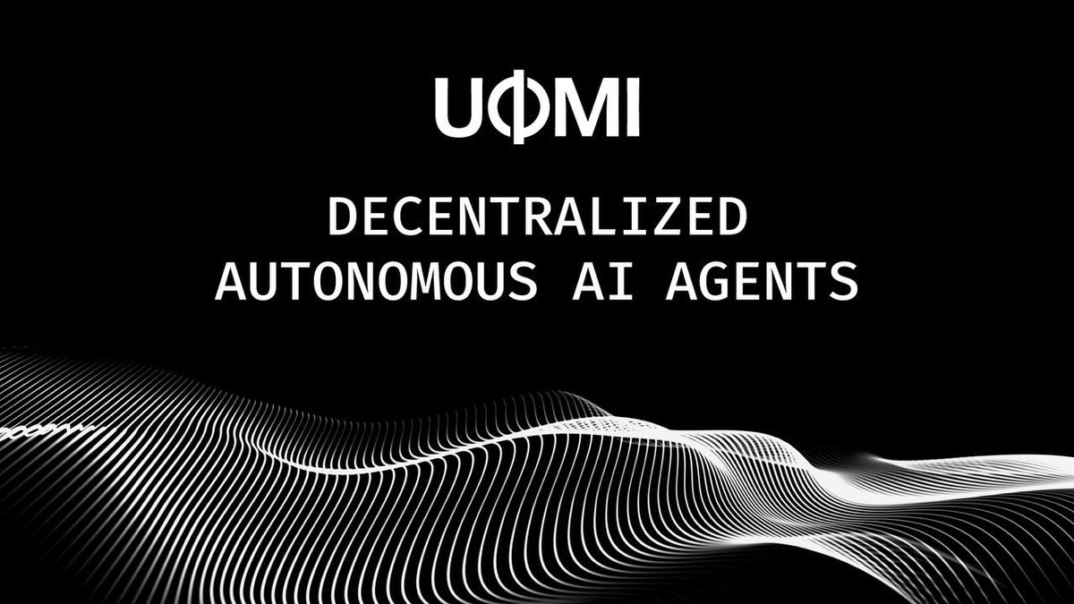 AI + Blockchain

We’re all here in this space because we’re betting on future trends. 

One of the most promising projects is <a href="/UomiNetwork/">Uomi</a>:
 • Focused on AI agents
 • New Layer 1 blockchain
 • AI + Blockchain is a pretty good idea

And you can get the $UOMI airdrop just by