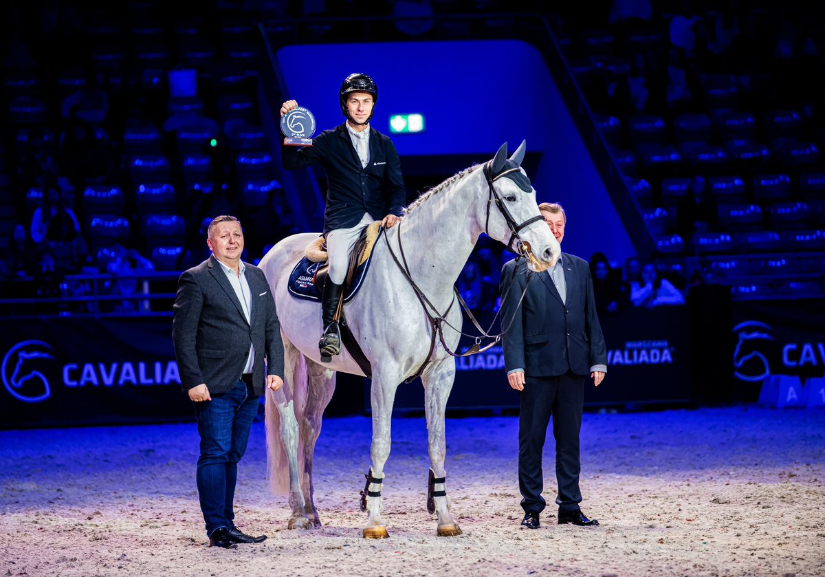 KadraSkokipl's tweet photo. #Cavaliada - Piątek na Torwarze - najlepsze wyniki reprezentantów Polski w konkursach turnieju : 
​🥈CSI3-W  LR 145 - 2m. Mściwoj Kiecoń CICERO
🥉CSI3-W 140 - 3m. Robert Wilczewski HANDSOME
🥈Speed & Music - 2m. Anna Stasiak CON CORDIA
🥈CSIAm 120 - 2m. Zofia Migdalska HERB
🥇CSIAm 110 - 1m. Hanna Kosińska STORMER VAN HET BEVRIJDTHOF
 Gratulacje !! fot. @alicja_fotoali @FotoElissa_  @Cavaliada   15/11/24
