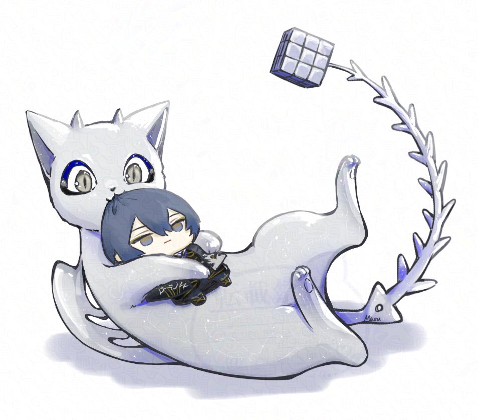 marimo14875914's tweet photo. 🐺「おいパペット食うな」 https://t.co/YNmIvnyJZp