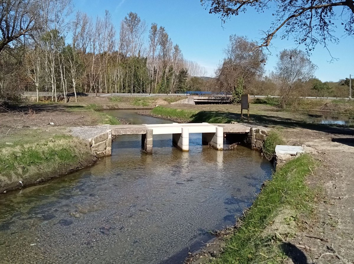 MAmbienteXunta's tweet image. 💧 A área do río Louro entre a estrada PO-548 e a liña do ferrocarril, no concello de Valga, está máis preparada ante o risco de inundación

🚧 O investimento de 380.000€ de Augas de Galicia, cofinanciado con fondos Feder, permitiu elevar a capacidade hidráulica da canle fluvial