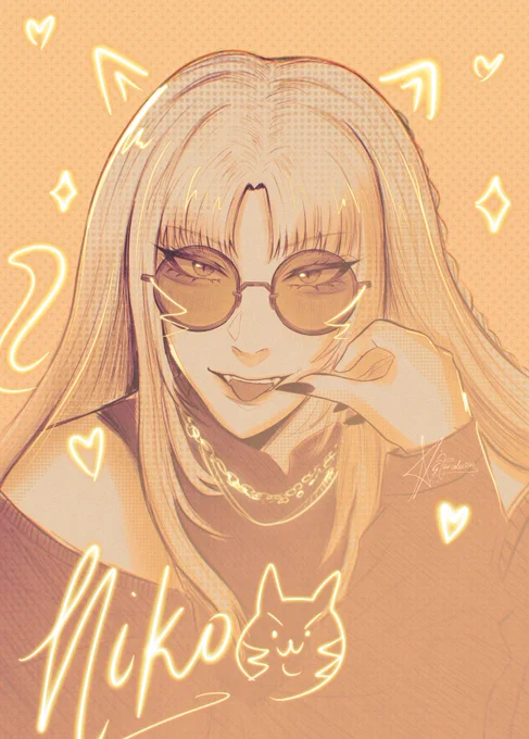 rkgk #ニコたん描いたん 